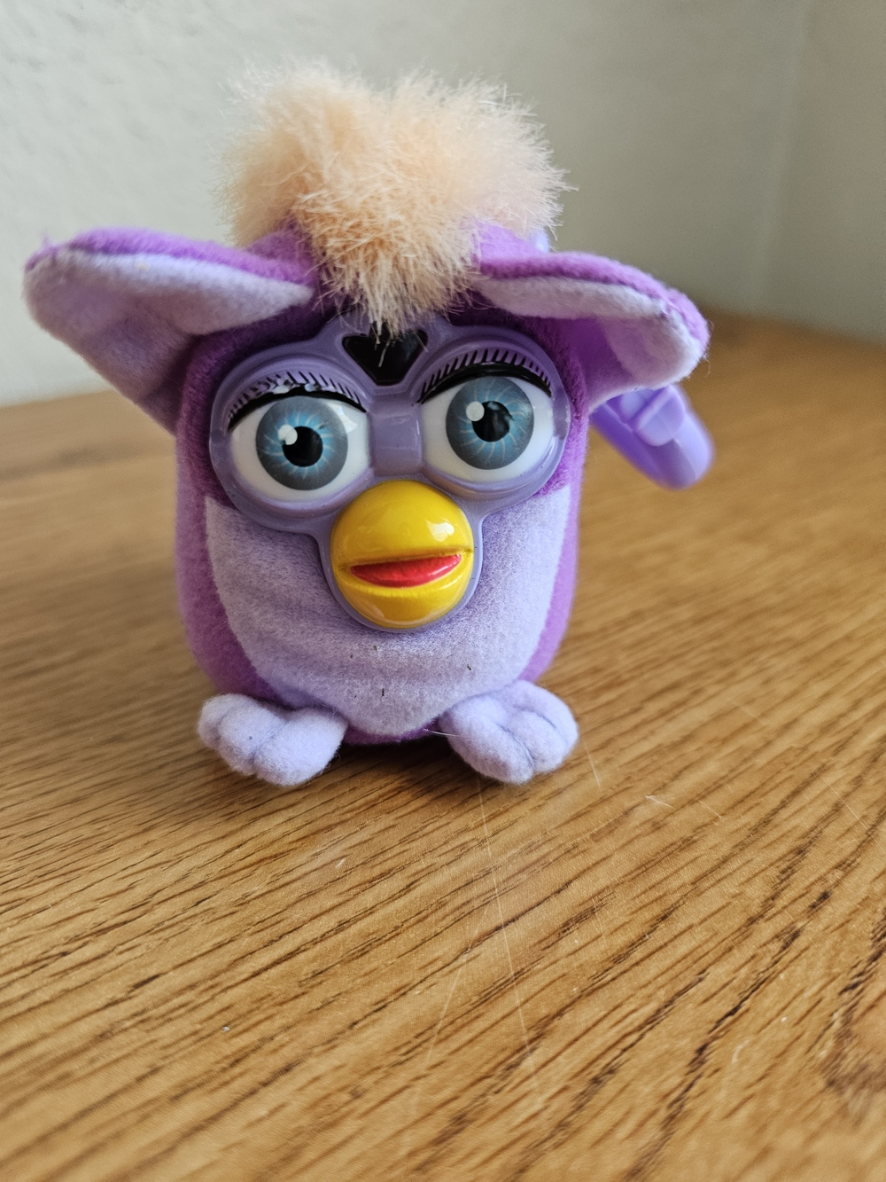4/$10 Furby Mini Clip Keychain Mcdonalds Toy Vintage Purple